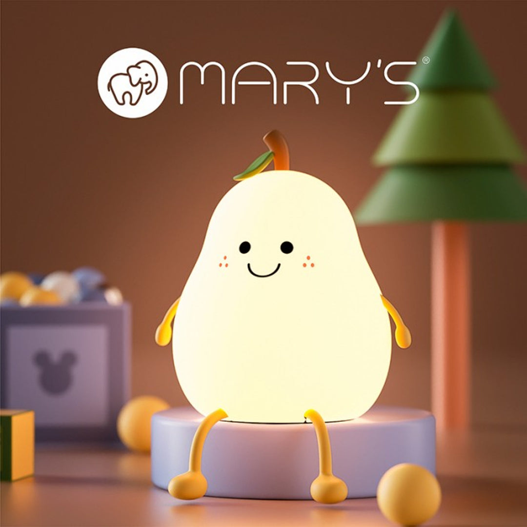 Lampka nocna dla dzieci Mary's, gruszka, 3000K, USB, MW20542