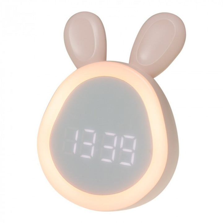 Budzik Mary's, różowy zajączek, USB, podświetlany, MW20532