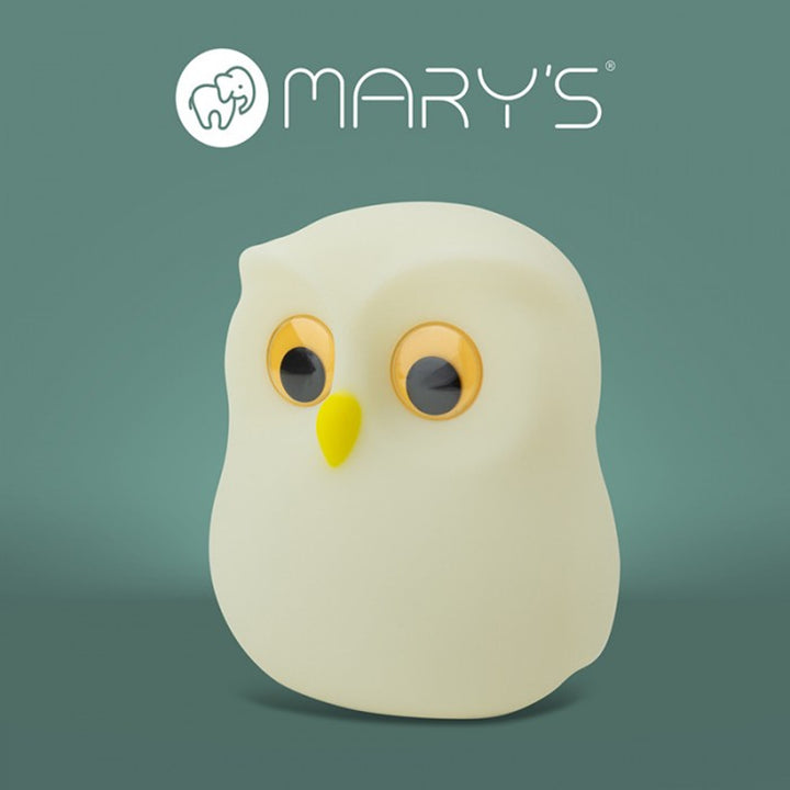 Lampka nocna dla dzieci Mary's, sowa, 3000K, RGB, USB, MW20725