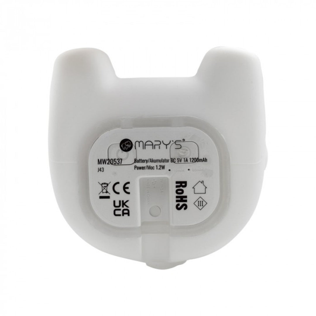 Lampka nocna dla dzieci Mary's, krówka, 3000K, RGB, USB, MW20537