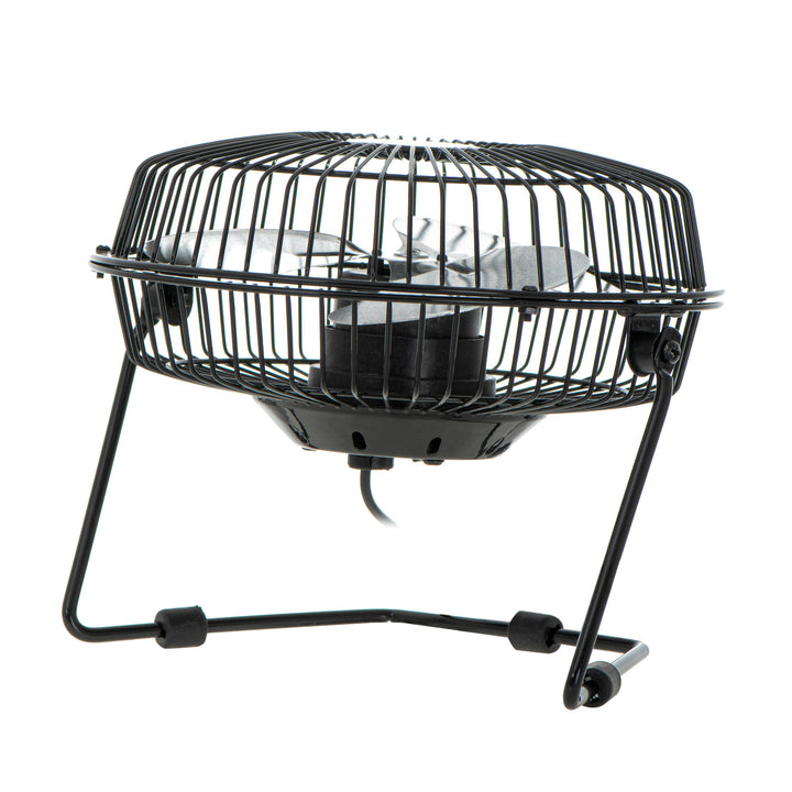Wentylator biurkowy Mesko, średnica 15cm, zasilanie USB, oscylacja pionowa, MS 7322