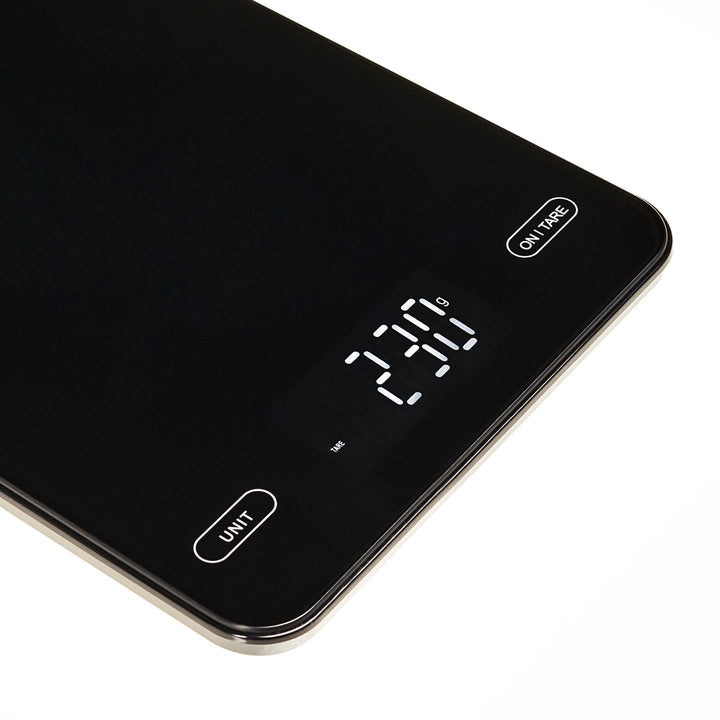 Waga kuchenna, Adler, black 10kg ładowana przez USB, AD 3177