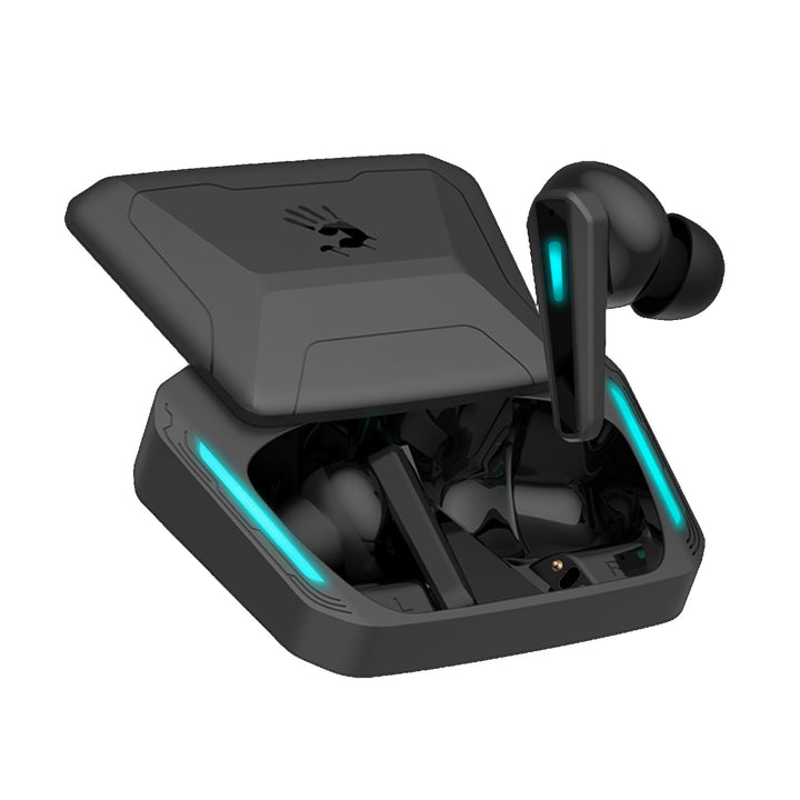 Słuchawki bezprzewodowe Bloody, Bluetooth 5.2, TWS, etui ładujące, Black/Blue, M70