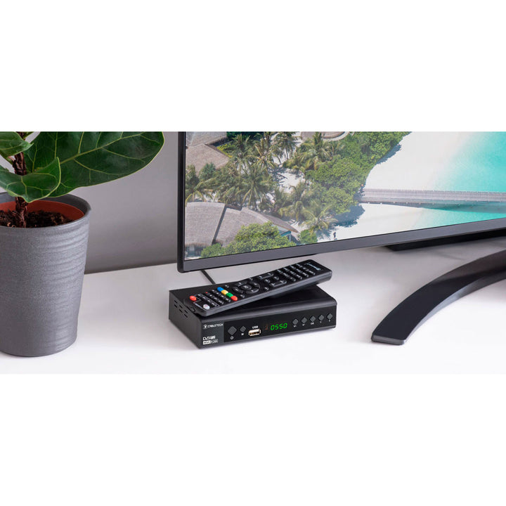 Tuner dekoder DVB-T2 H.265 HEVC KrugerMatz KM0550D EPG PVR Timeshift