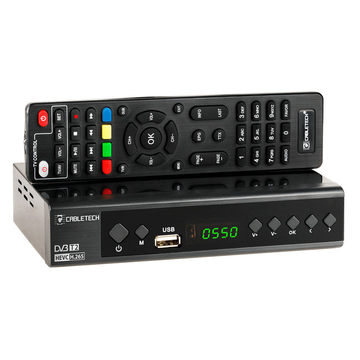 Tuner dekoder DVB-T2 H.265 HEVC KrugerMatz KM0550D EPG PVR Timeshift