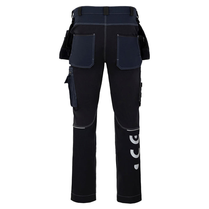 Spodnie do pasa Avacore, stretch, cordura, czarno-granatowe, rozmiar 64, Avaflex