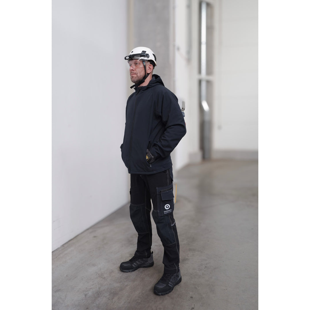 Spodnie do pasa Avacore, stretch, cordura, czarno-granatowe, rozmiar 64, Avaflex