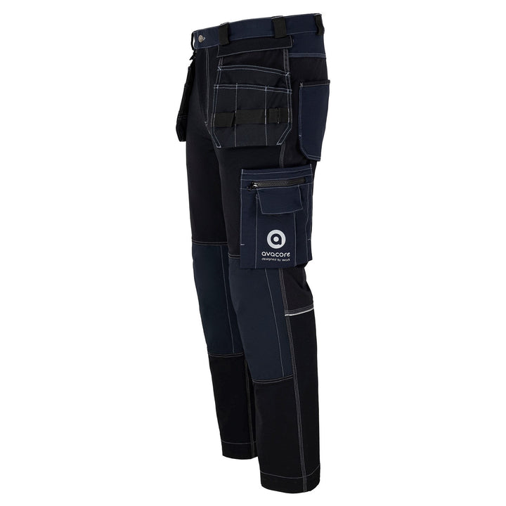 Spodnie do pasa Avacore, stretch, cordura, czarno-granatowe, rozmiar 64, Avaflex