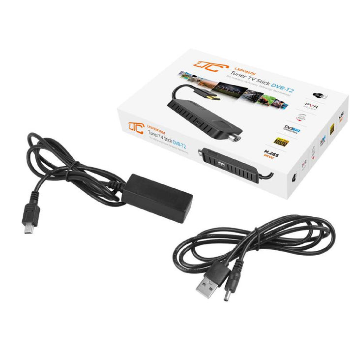 Tuner TV STICK DVB-T2 LTC do tv naziemnej LTC DVB211M