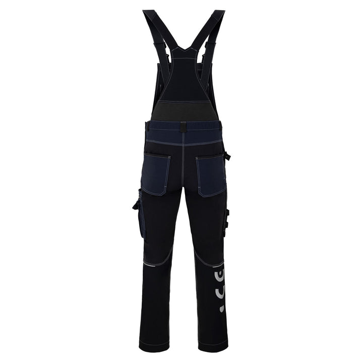 Spodnie ogrodniczki Avacore, stretch, cordura, czarno-granatowe, rozmiar 62, Avaflex