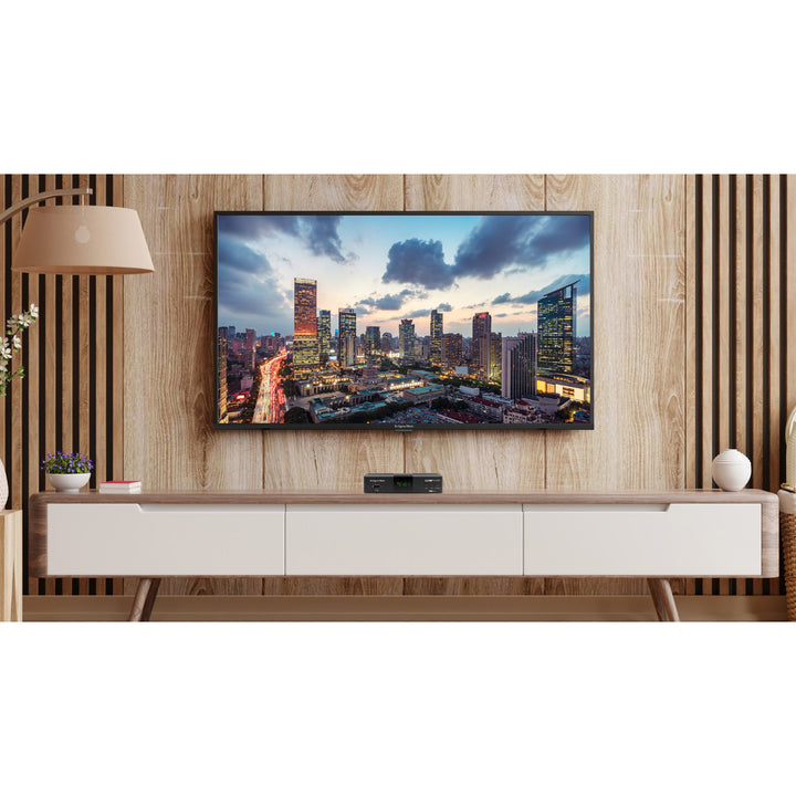 Tuner dekoder DVB-T2 KM0550D H.265 HEVC EPG PVR Timeshift Kruger&Matz