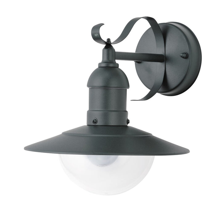 Lampa ścienna Rabalux, zewnętrzna, IP44, E27, max 60W, zielona, Oslo