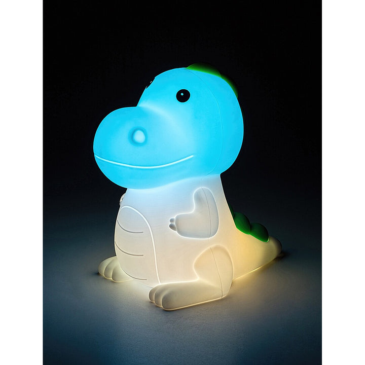 Lampa dziecięca Rabalux, dinozaur, LED RGB, ciepła biel, IP20, Unicoo