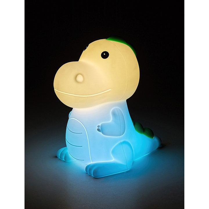 Lampa dziecięca Rabalux, dinozaur, LED RGB, ciepła biel, IP20, Unicoo