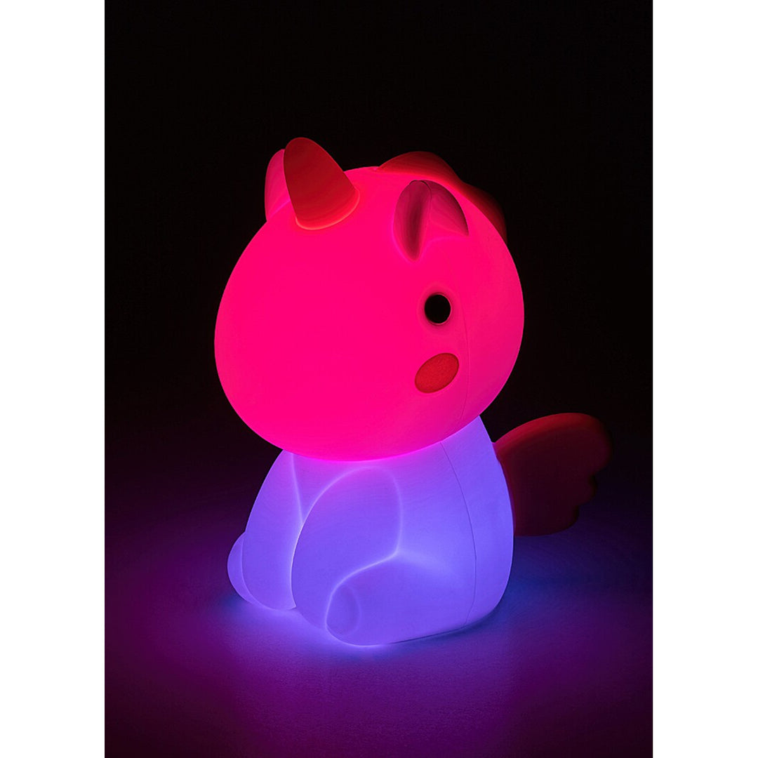 Lampa dziecięca Rabalux, jednorożec, LED RGB, ciepła biel, IP20, Unicoo