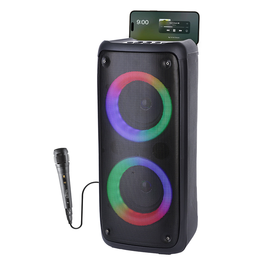 Przenośny głośnik Media-Tech, karaoke, Bluetooth 5.0, 1000W, MT3181