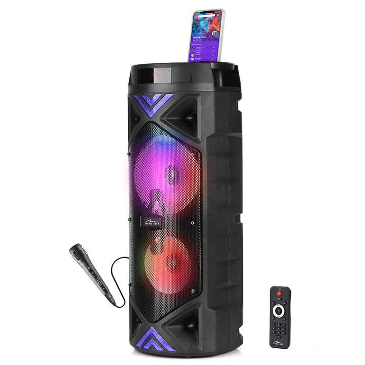 Przenośny głośnik Media-Tech, karaoke, Bluetooth 5.0, 1400W, MT3182