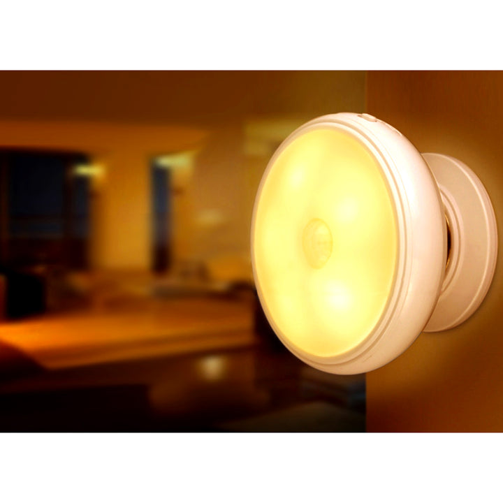 Lampa LED z sensorem ruchu Maclean, magnes, tylne podświetlenie, tryby świecenia: ciągły, czujnik PIR, 3xAAA, MCE223, 2 sztuki