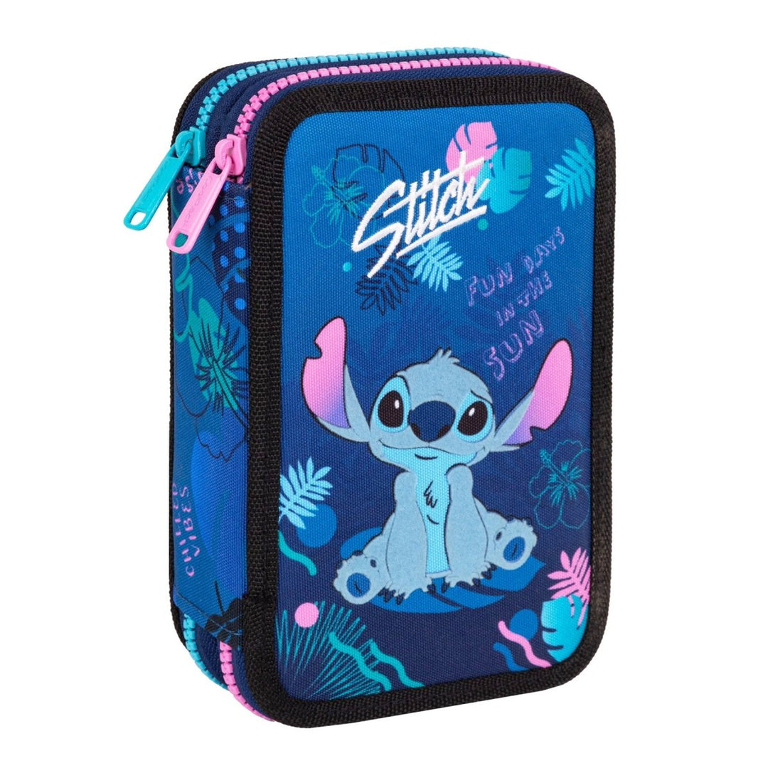 Piórnik Coolpack, dwukomorowy, z wyposażeniem, Stitch, Jumper 2