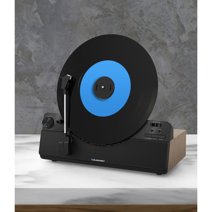 Gramofon pionowy Blaupunkt, Bluetooth, 2x5W RMS, czarny, VT100BK