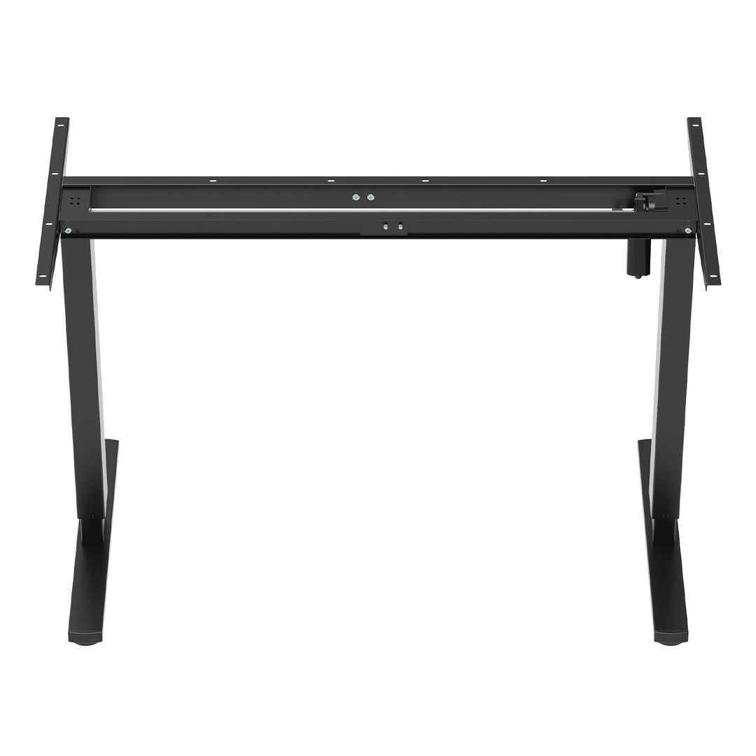 Biurko elektryczne regulacja wys. Ergo Office, max wys. 1160mm, max - 80 kg, bez blatu do pracy stojąco siedzącej, czarne, ER-400 B