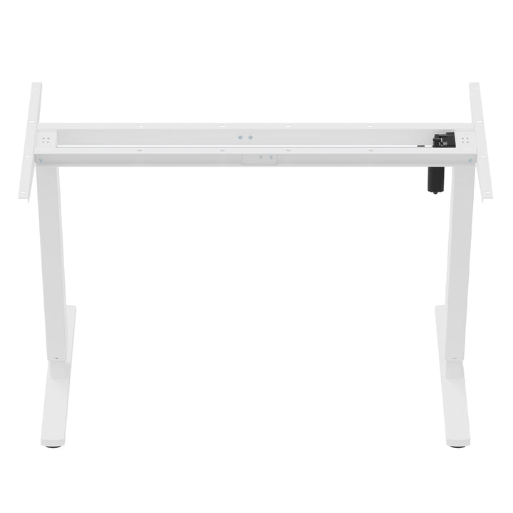 Biurko elektryczne regulacja wys. Ergo Office, max wys. 1160mm, max - 80 kg, bez blatu do pracy stojąco siedzącej, białe, ER-400 W