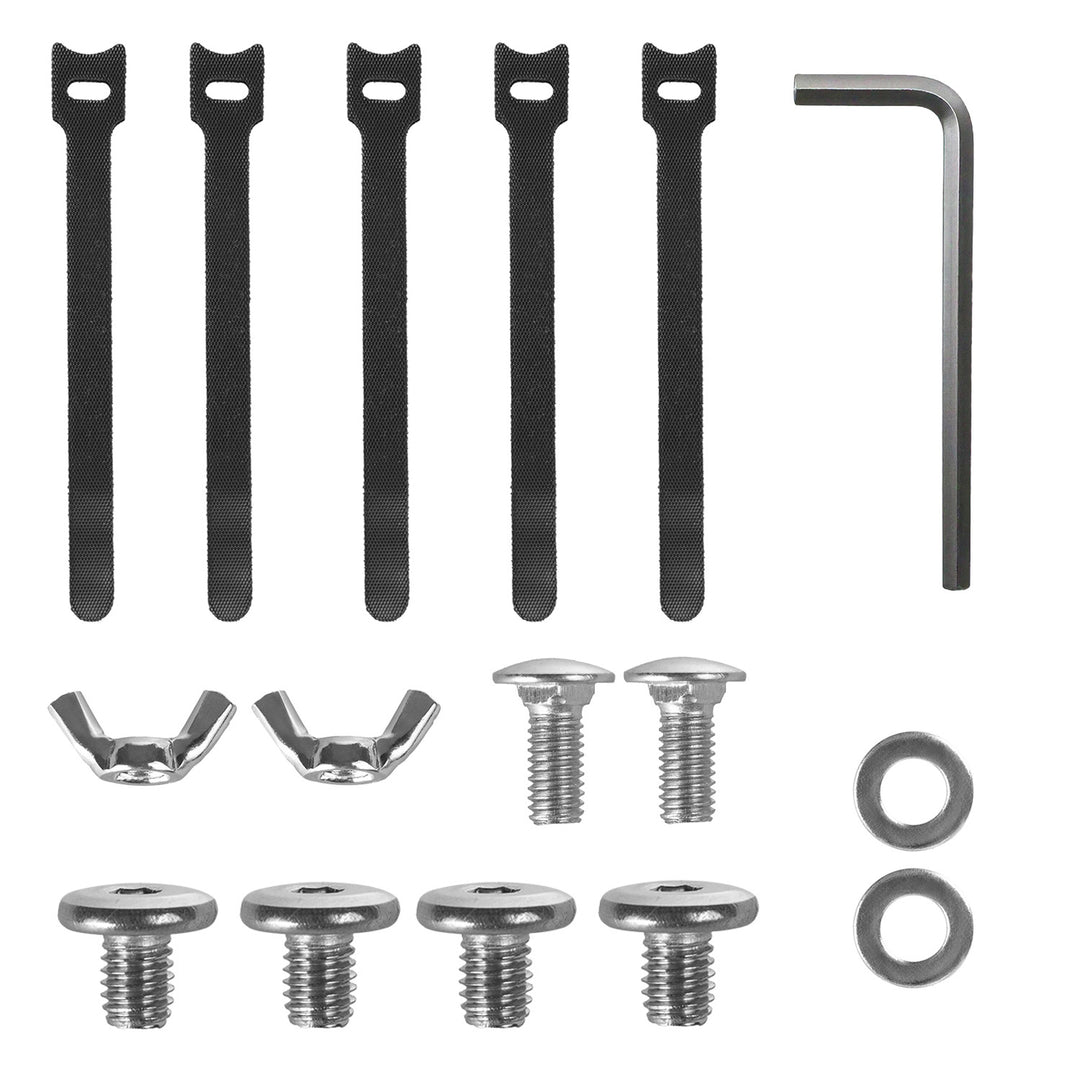 Organizer podbiurkowy na kable Maclean, max. obciążenie 5kg, max. 728mm, biały, MC-103 W