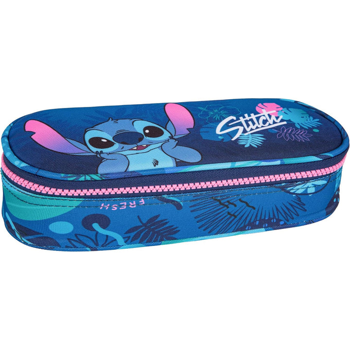 Piórnik owalny szkolny CoolPack Campus Disney Core Stitch F062780