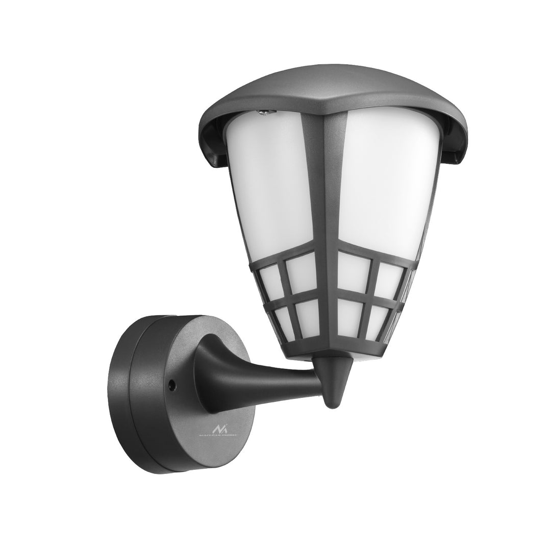 Kinkiet 1xE27 Maclean, max. obciążenie 60W, IP65, kolor szary, MCE519 GR + Żarówka filamentowa LED E27, 6W 230V Maclean Energy MCE267 WW ciepła biała 3000K 720lm retro edison ozdobna