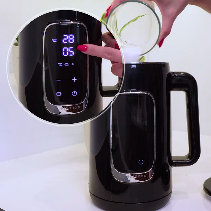 Elektryczny czajnik Air Essence LuminaTi Black MAX z funkcją dechloryzacji i odkamieniania, 2200W, pojemność 1.5L