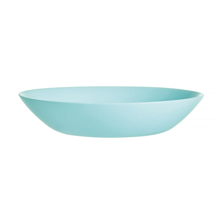 Talerz głęboki Luminarc, do zupy, 20 cm, szklany, turkusowy, Diwali Light Turquoise