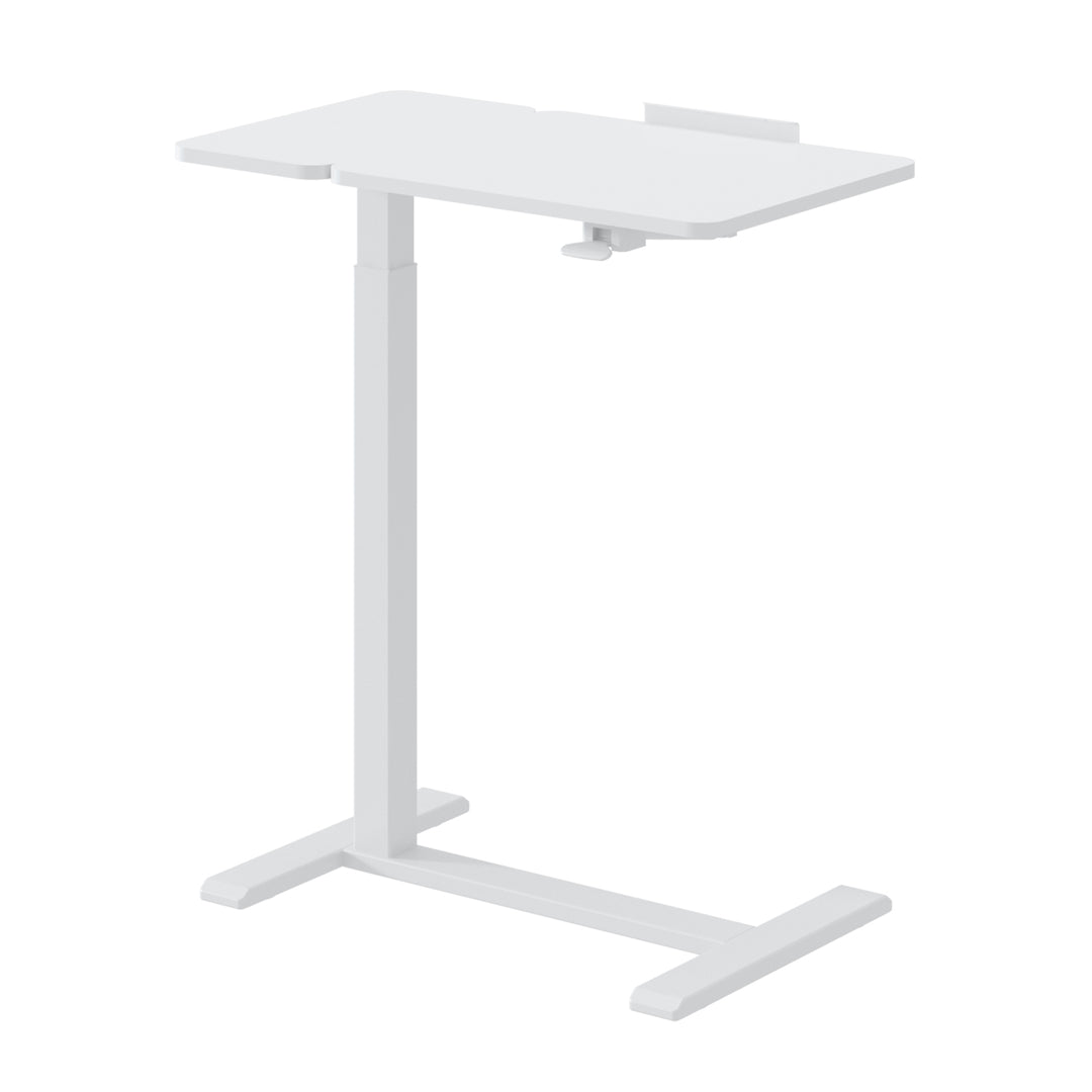Mobilne biurko/stand na laptop Maclean, białe, regulacja wysokości 76-109cm, max. 30kg , MC-120 W
