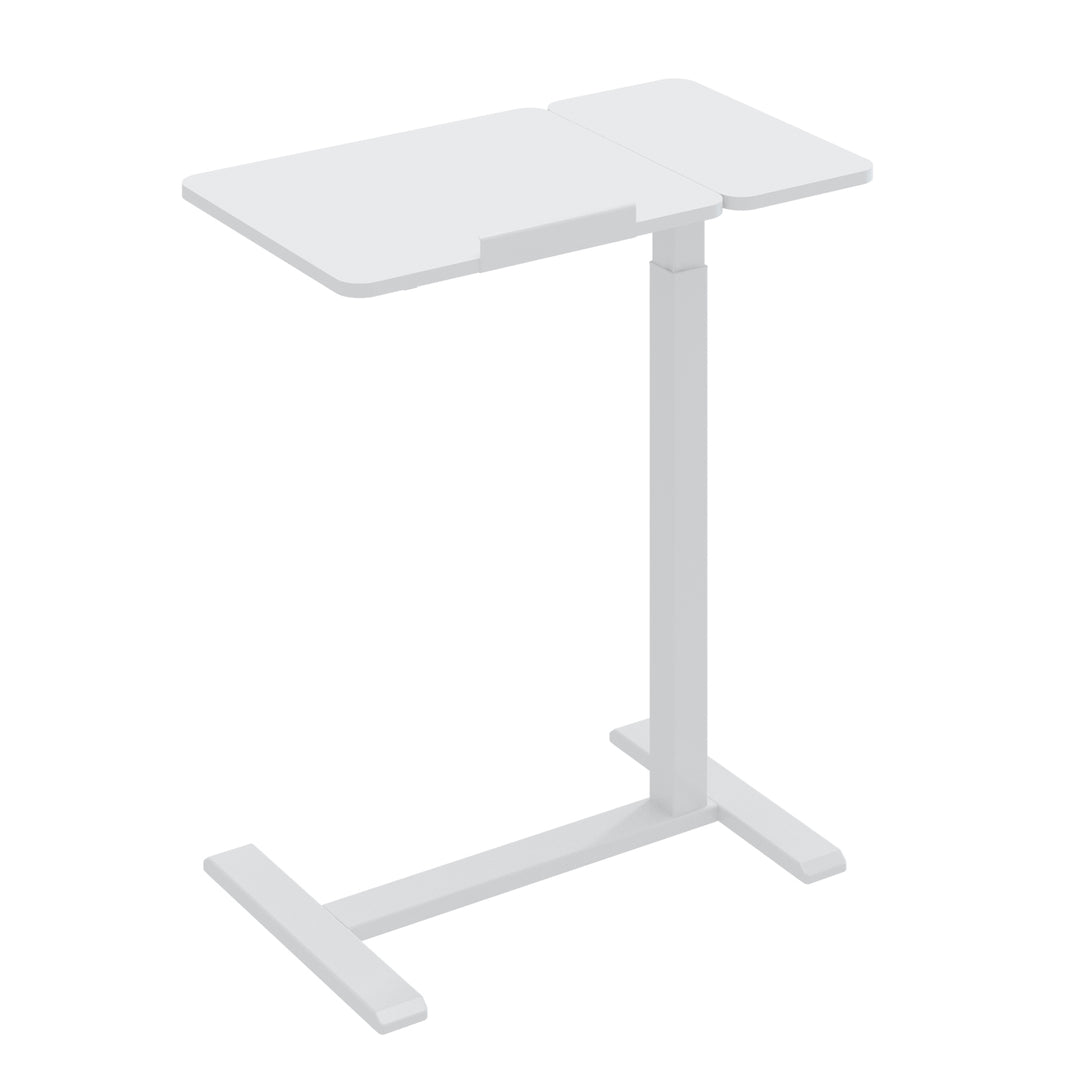 Mobilne biurko/stand na laptop Maclean, białe, regulacja wysokości 76-109cm, max. 30kg , MC-120 W