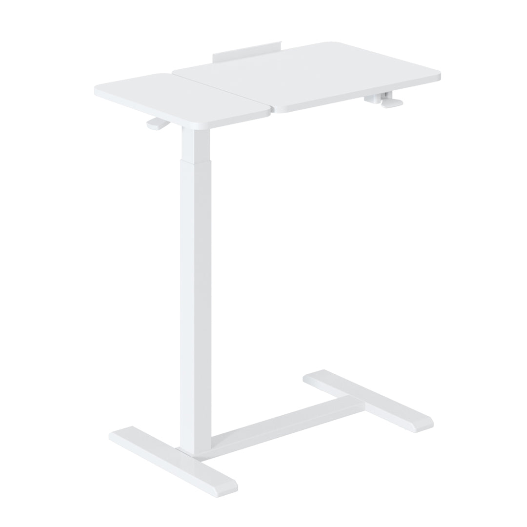 Mobilne biurko/stand na laptop Maclean, białe, regulacja wysokości 76-109cm, max. 30kg , MC-120 W