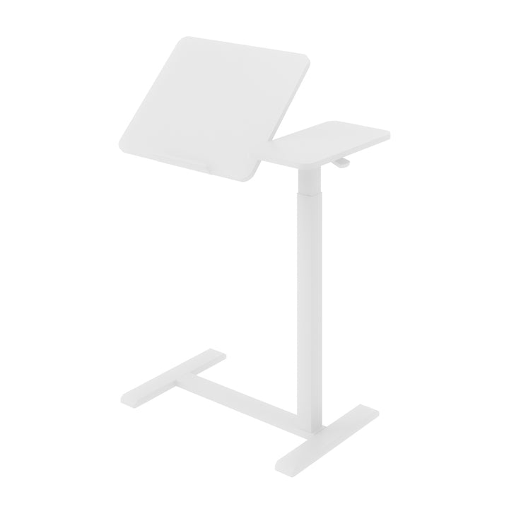 Mobilne biurko/stand na laptop Maclean, białe, regulacja wysokości 76-109cm, max. 30kg , MC-120 W