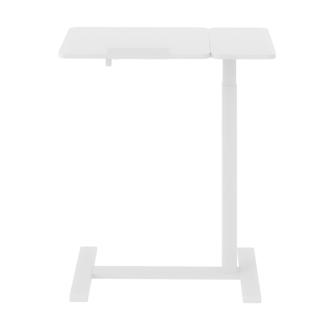 Mobilne biurko/stand na laptop Maclean, białe, regulacja wysokości 76-109cm, max. 30kg , MC-120 W