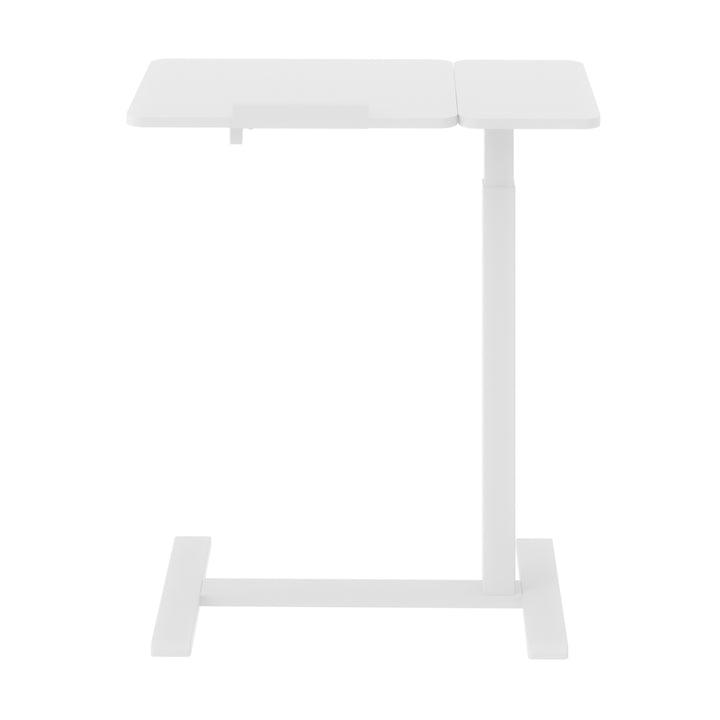 Mobilne biurko/stand na laptop Maclean, białe, regulacja wysokości 76-109cm, max. 30kg , MC-120 W