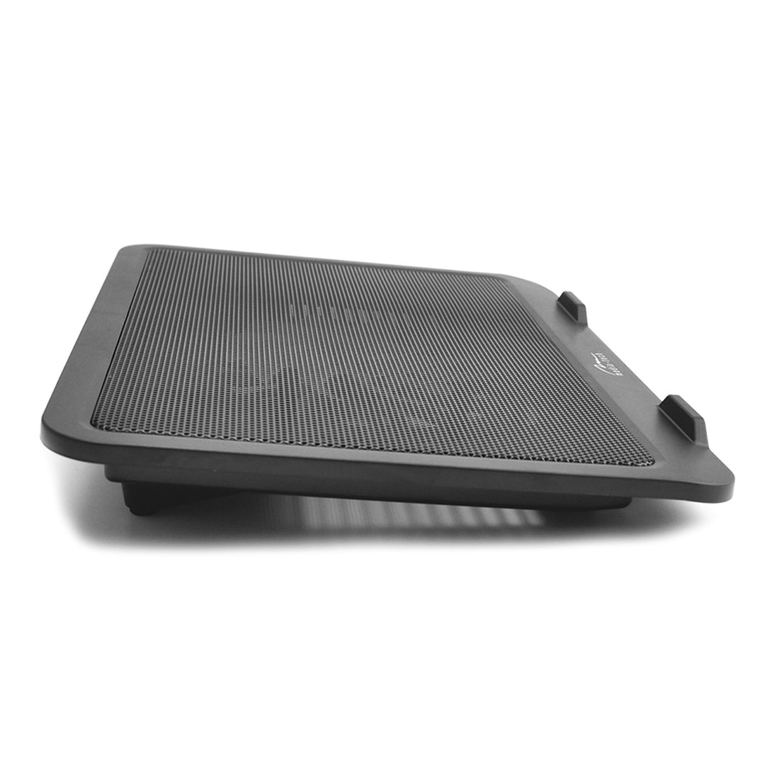 SILENT COOLING PAD - Podkładka chłodząca dla laptopów 15,6" i mniejszych, cichy, wydajny, wentylatory 13.5cm, przelotowy port USB