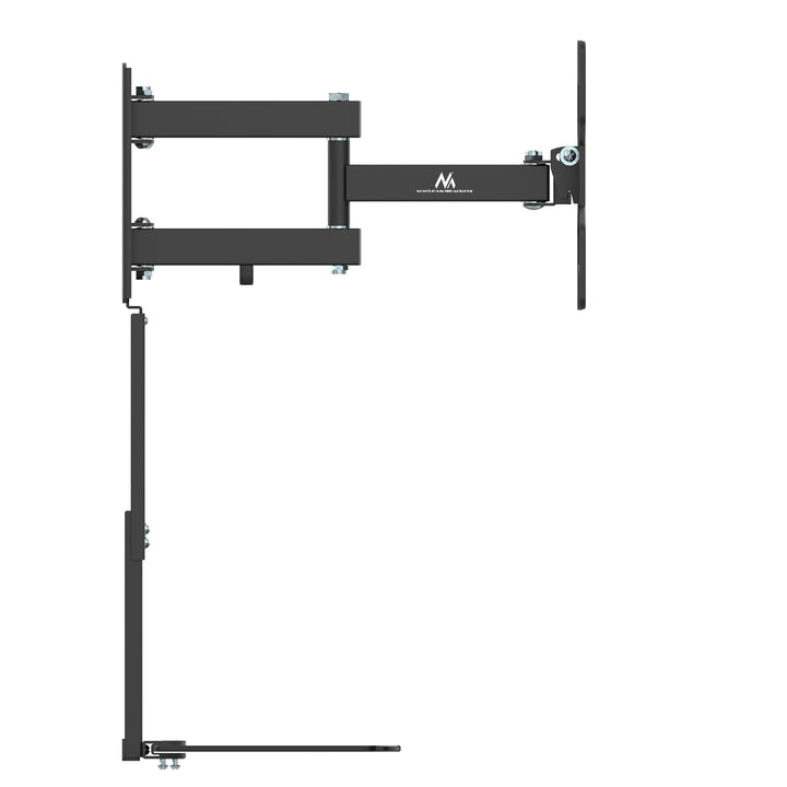 Uchwyt do TV z półką na DVD Maclean, vesa 200x200 , 23"-43", 25kg, MC-771A +KABEL PRZEWÓD HDMI 2.0 4K 3D UHD 1.8m MIEDŹ 48 bit