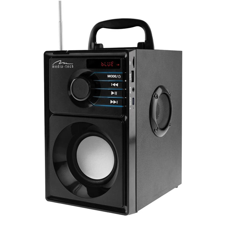 Głośnik bezprzewodowy Media-Tech, Bluetooth 5.1, radio FM, AUX, RMS 15W, MT3179