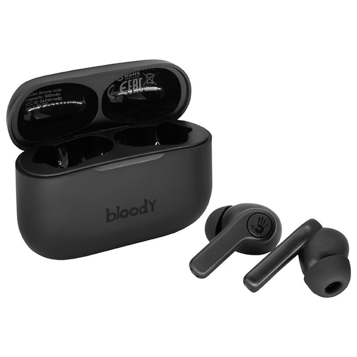 Słuchawki bezprzewodowe A4TECH, Bluetooth 5.0, BLOODY TWS M30 Black