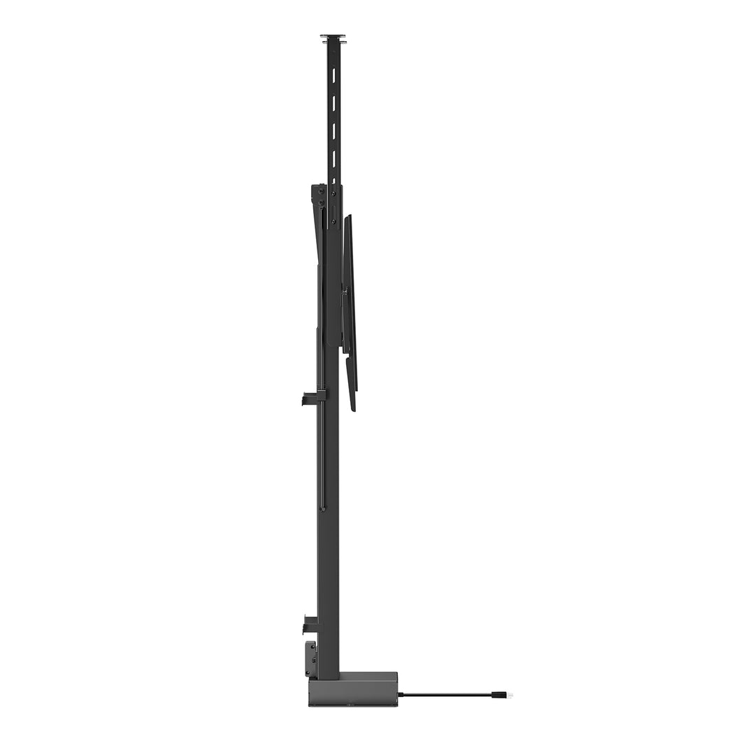 Uchwyt elektryczny sufitowo-podłogowy, wysuwany Maclean, 43''-88'', VESA 600x400, max 60kg, 100-240V AC,50/60Hz; MC-125