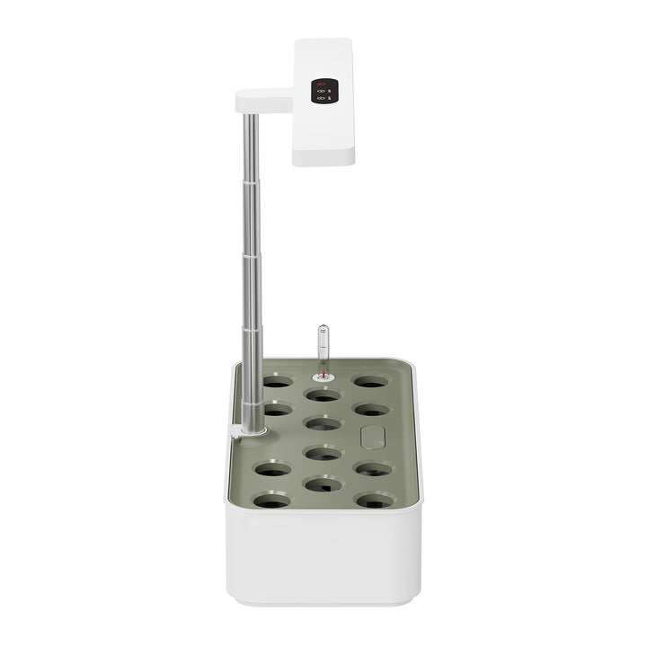 Inteligentny System wewnętrznej uprawy roślin GreenBlue, doniczka SMART, pojemność 4L, na 12 roślin, diody LED full spectrum, GB133