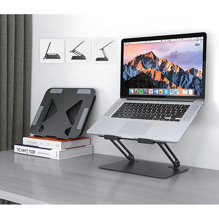 Regulowana, ergonomiczna podstawka pod laptopa 10-17 cali LAPTOP STAND Media-Tech MT2661