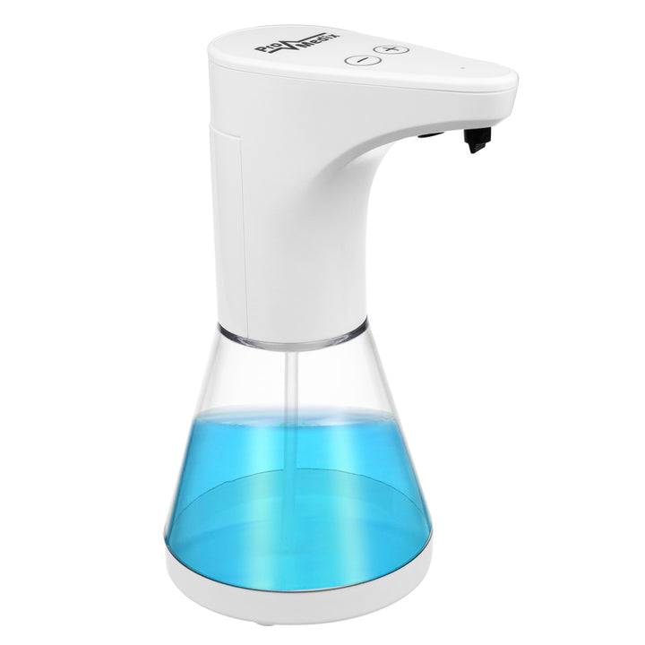 Automatyczny dozownik Promedix, pojemnik dyspenser do płynnych mydeł, płynów dezynfekujących, 480ml, 4xAA PR-530 + 4x baterie Varta Industrial LR6/AA R-06