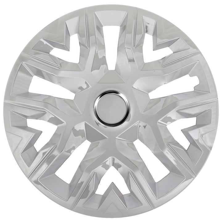 Kołpaki uniwersalne 14'' NRM Perfecto srebrne lakierowane 4 sztuki