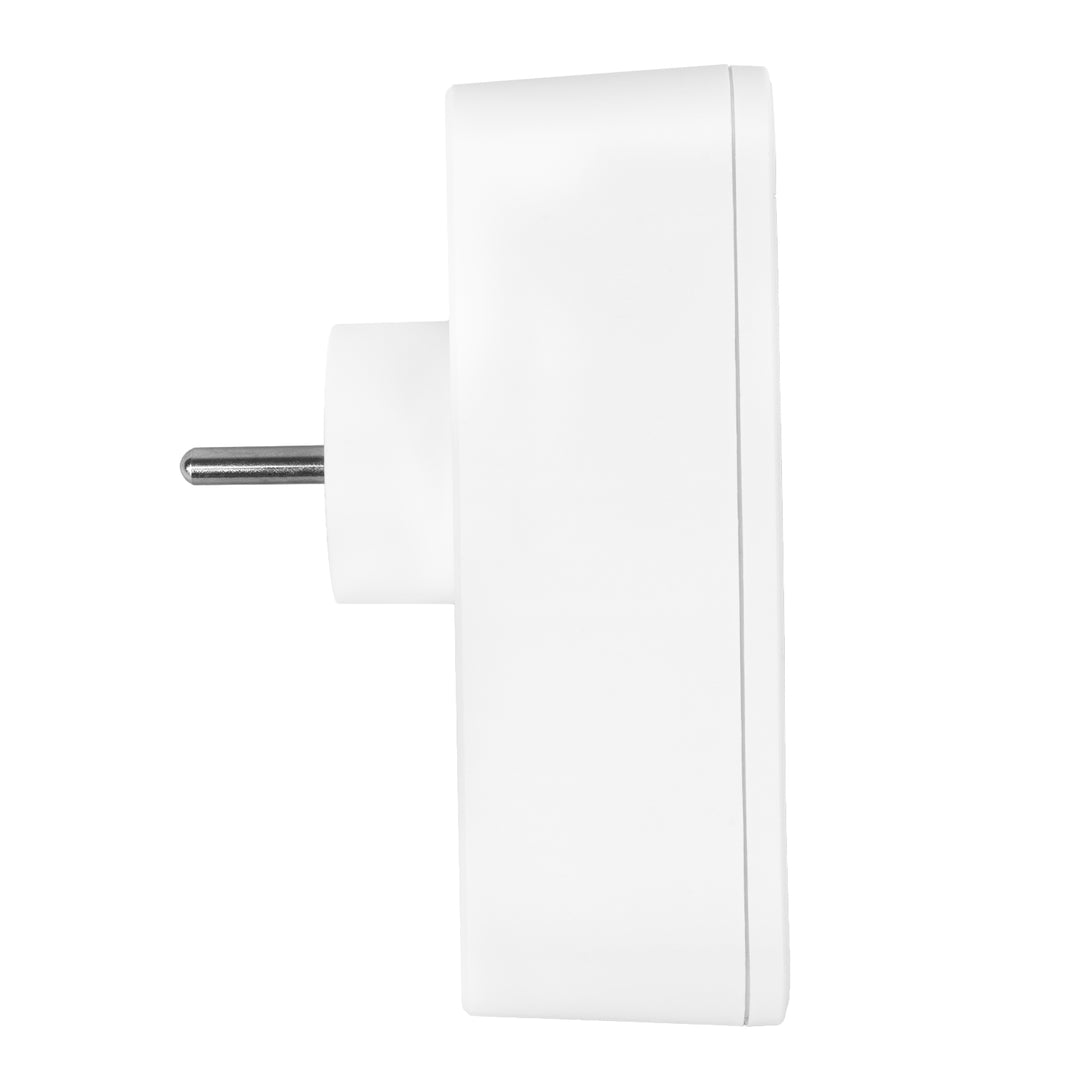 Gniazdko prądowe x3 + 4xUSB Maclean, rozgałęźnik z 3 gniazdami, 2xUSB A, 2xUSB C PD 20W, 1x16A + 2x6A, MCE248 F/W