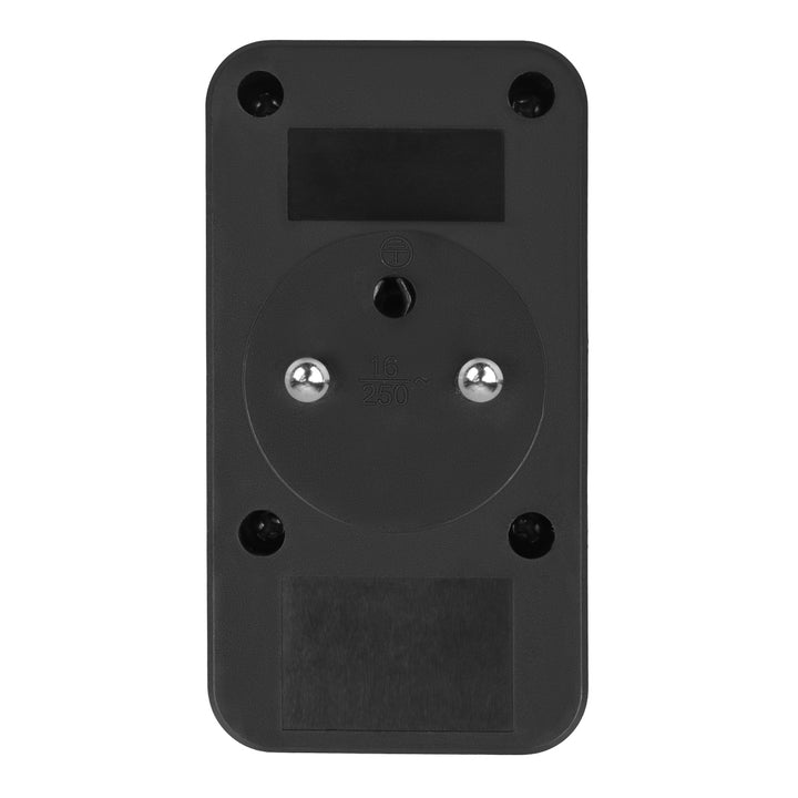 Gniazdko prądowe x2 + 4xUSB Maclean, rozgałęźnik z 2 gniazdami, 2xUSB A, 2xUSB C PD 20W, 1x16A + 1x6A, MCE249 F/W