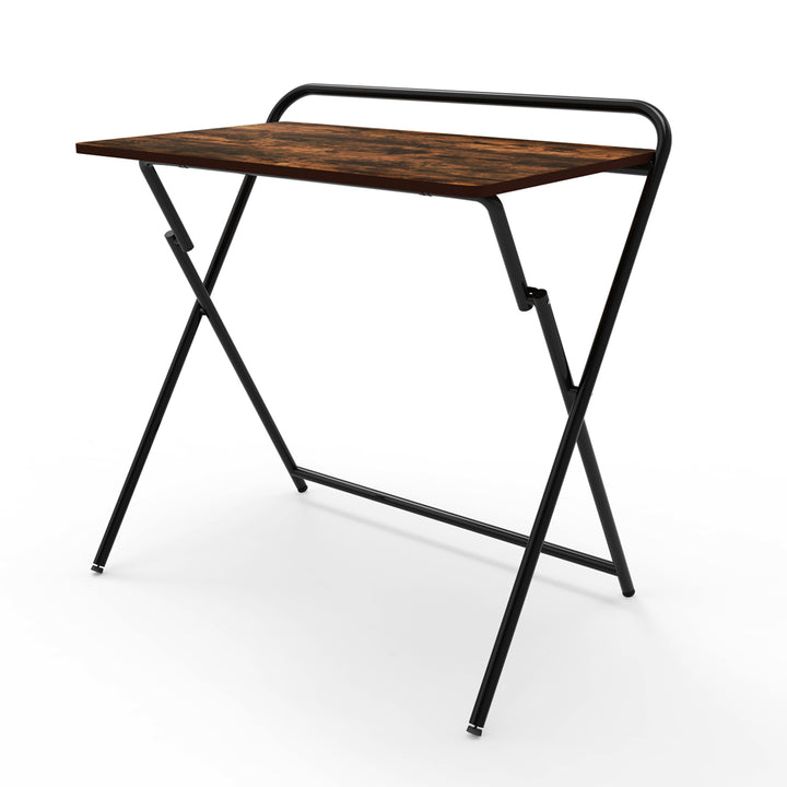 Wielofunkcyjny stolik biurko na laptop Maclean, czarne, blat 50x80cm, 50kg max., MC-127 B