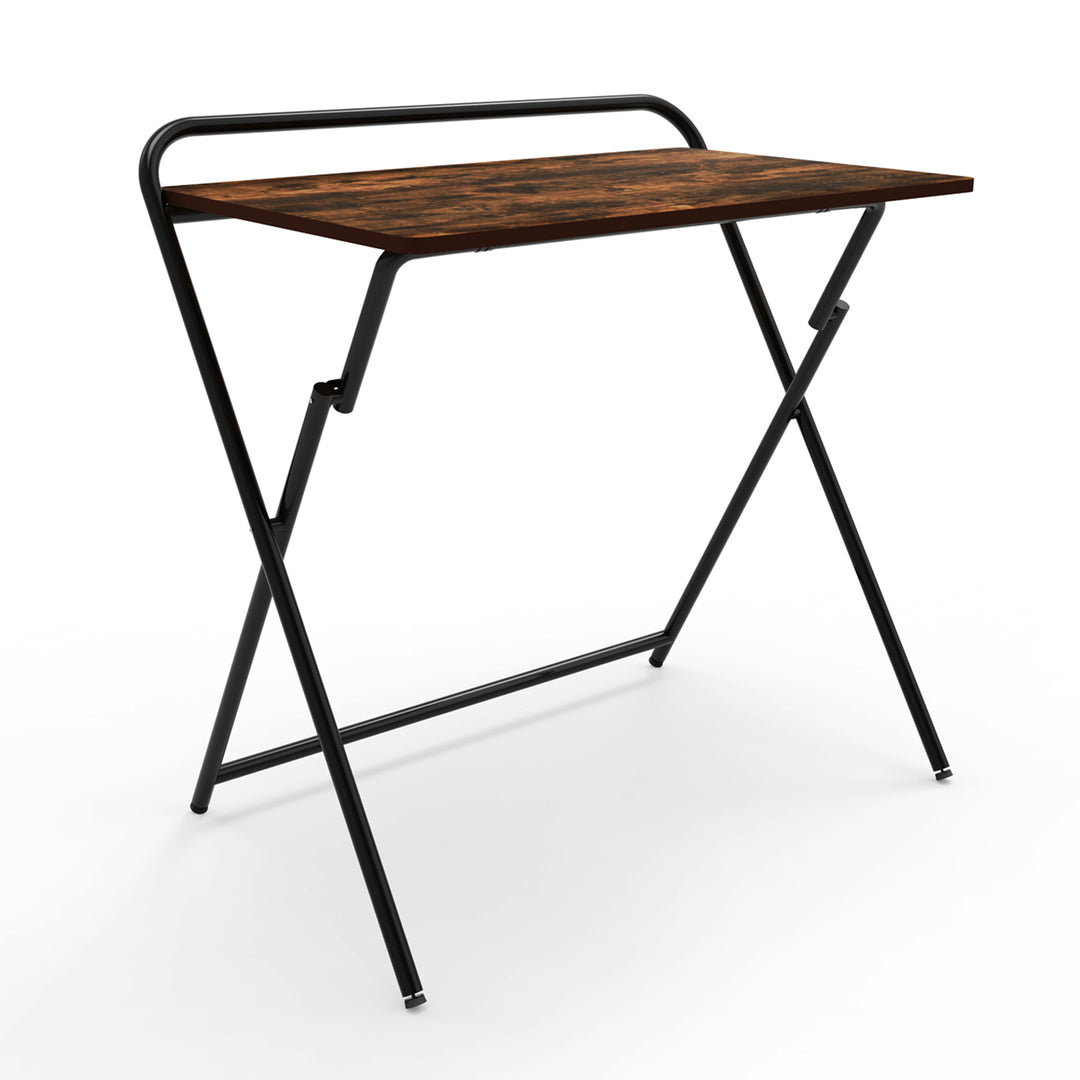 Wielofunkcyjny stolik biurko na laptop Maclean, czarne, blat 50x80cm, 50kg max., MC-127 B